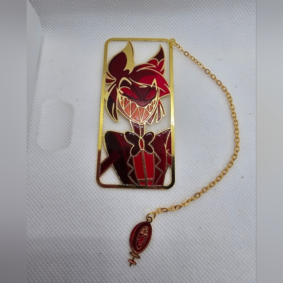 Alastor Bookmark - Hazbin Hotel Alastor Radio Demon - Picture 2 of 6